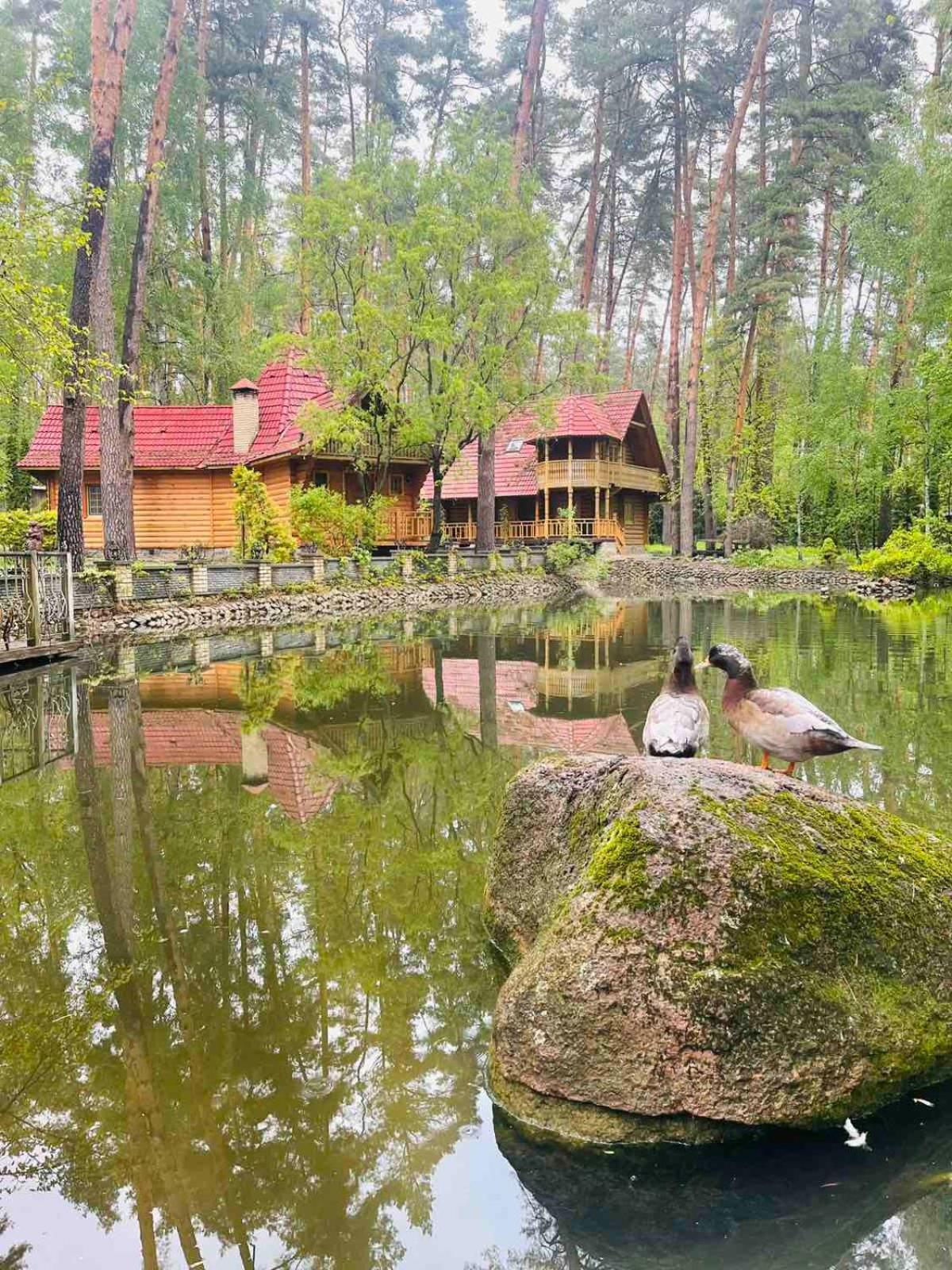 Hotel Ethno Complex Ukrayinske Selo Buzovaya Exterior foto